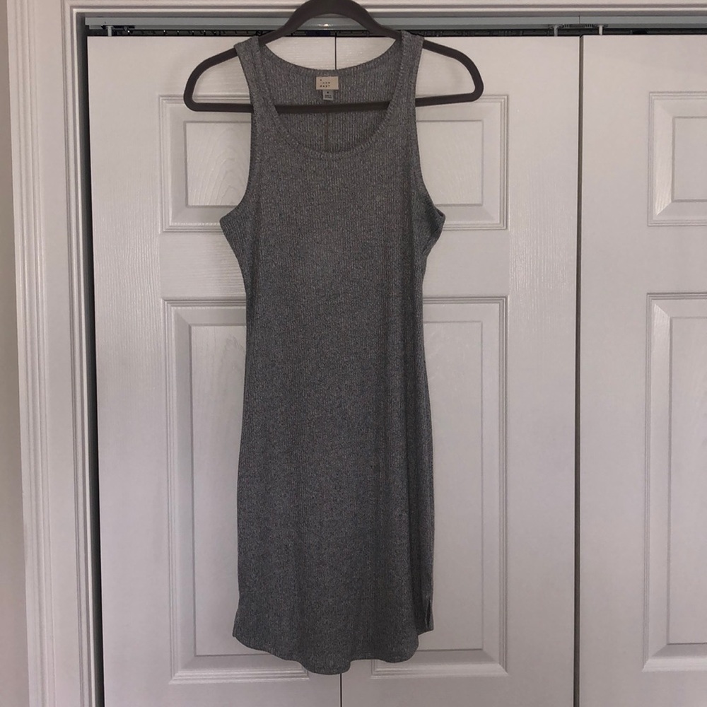 A New Day Ribbed Tank Dress - Small
